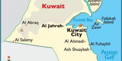 쿠웨이트 전체 맵